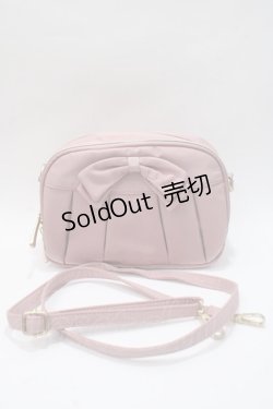 画像1: m petit by misako / AMリボンショルダーウォレットSLD  中桃 Y-25-06-01-033-LO-BG-SZ-ZY