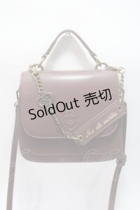 axes femme / 鍵×チェーンポシェット  茶 Y-25-06-01-038-AX-BG-SZ-ZY