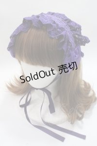 ATELIER PIERROT / Gothic Lattices Headdress  パープル Y-25-06-01-041-EL-AC-SZ-ZY
