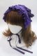 画像1: ATELIER PIERROT / Gothic Lattices Headdress  パープル Y-25-06-01-041-EL-AC-SZ-ZY (1)