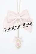 axes femme kawaii / スウィートスプーンネックレス  ピンク Y-25-06-03-001-AX-AC-SZ-ZY