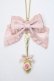 画像1: axes femme kawaii / スウィートスプーンネックレス  ピンク Y-25-06-03-001-AX-AC-SZ-ZY (1)