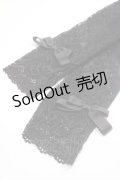 m petit by misako / AOロングアームカバー  黒 Y-25-06-03-006-LO-ZA-SZ-ZT150-F001