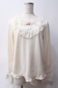 axes femme / 20th/ローズガーデンプルオーバー F 生成り Y-25-06-03-051-AX-TO-SZ-ZY