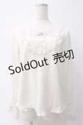 axes femme / 20th/ローズガーデンプルオーバー F 生成り Y-25-06-03-051-AX-TO-SZ-ZI