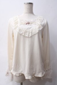 axes femme / 20th/ローズガーデンプルオーバー F 生成り Y-25-06-03-051-AX-TO-SZ-ZI