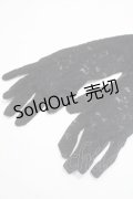 GOTH / レース手袋  黒 Y-25-06-03-007-GO-ZA-SZ-ZY