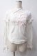 画像1: Angelic Pretty / 三段シャーリングカットソー  シロ Y-25-06-03-054-AP-TO-SZ-ZY (1)
