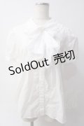 Jane Marple / Multiple ribbon ブラウス M 白 Y-25-06-03-055-JM-BL-SZ-ZY