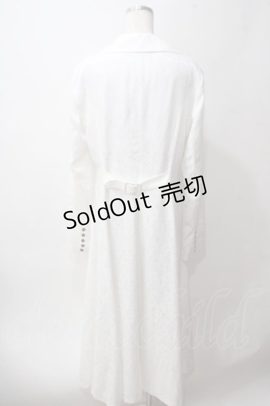 画像2: ATELIER BOZ / エタニティーロングローランドジャケット  ホワイト Y-25-06-03-069-EL-JA-SZ-ZY (2)