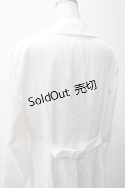 画像4: ATELIER BOZ / エタニティーロングローランドジャケット  ホワイト Y-25-06-03-069-EL-JA-SZ-ZY