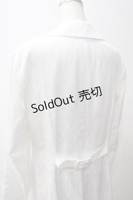 画像4: ATELIER BOZ / エタニティーロングローランドジャケット  ホワイト Y-25-06-03-069-EL-JA-SZ-ZY (4)