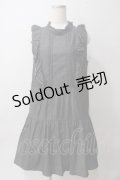 axes femme POETIQUE / ノースリワンピース  グレー Y-25-06-03-077-AX-OP-SZ-ZY