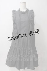 axes femme POETIQUE / ノースリワンピース  グレー Y-25-06-03-077-AX-OP-SZ-ZY