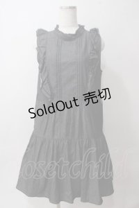 axes femme POETIQUE / ノースリワンピース  グレー Y-25-06-03-077-AX-OP-SZ-ZY