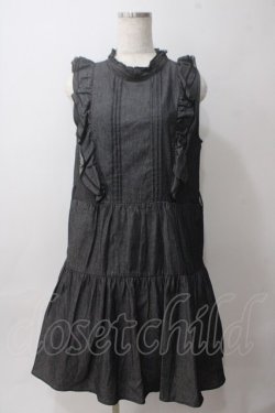 画像1: axes femme POETIQUE / ノースリワンピース  グレー Y-25-06-03-077-AX-OP-SZ-ZY