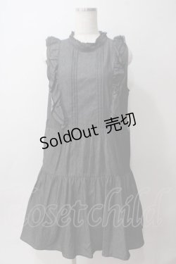 画像1: axes femme POETIQUE / ノースリワンピース  グレー Y-25-06-03-077-AX-OP-SZ-ZY