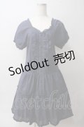 axes femme / シャーリングワンピース  紺 Y-25-06-03-078-AX-OP-SZ-ZY