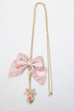 画像2: axes femme kawaii / スウィートスプーンネックレス  ピンク Y-25-06-03-001-AX-AC-SZ-ZY