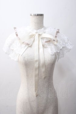 画像1: axes femme / マルチＷＡＹレース付け襟  キナリ Y-25-06-03-011-AX-ZA-SZ-ZY