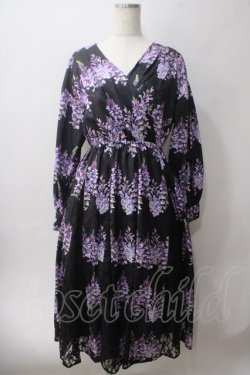 画像1: axes femme / カシュクールワンピース F 黒 Y-25-06-03-087-AX-OP-SZ-ZY
