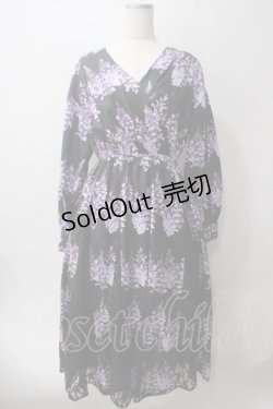 画像1: axes femme / カシュクールワンピース F 黒 Y-25-06-03-087-AX-OP-SZ-ZY