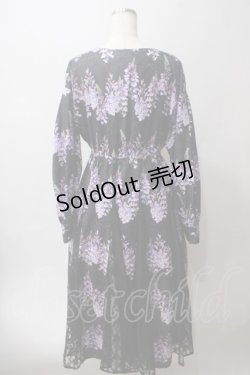 画像2: axes femme / カシュクールワンピース F 黒 Y-25-06-03-087-AX-OP-SZ-ZY