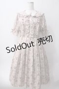 axes femme kawaii / RosyBear柄ワンピース  キナリ Y-25-06-03-093-AX-OP-SZ-ZY