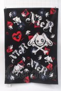 NieR Clothing / NieRオリジナル総柄枕カバー【    】  黒 Y-25-06-03-012-PU-ZA-SZ-ZY