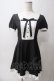 画像1: DARK IN LOVE / Magic doll black white rebel dress XS ブラック Y-25-06-03-102-PU-OP-KB-ZY (1)