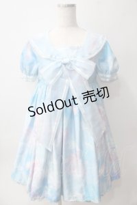 Angelic Pretty / Dreamy Planetariumワンピース  サックス Y-25-06-03-107-AP-OP-SZ-ZY