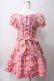 画像2: Angelic Pretty / ローズアフタヌーンワンピース  ピンク Y-25-06-03-110-AP-OP-SZ-ZY (2)