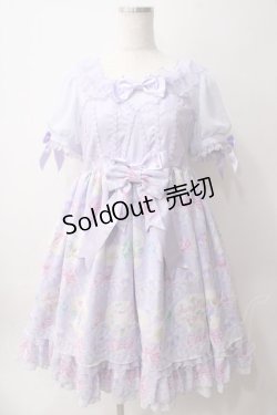 画像1: Angelic Pretty / Jewel Marineワンピース  ラベンダー Y-25-06-03-112-AP-OP-SZ-ZY