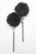axes femme POETIQUE / チャイナヘアークリップセット  黒 Y-25-06-03-002-AX-AC-SZ-ZY