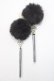 画像1: axes femme POETIQUE / チャイナヘアークリップセット  黒 Y-25-06-03-002-AX-AC-SZ-ZY (1)