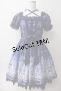 Angelic Pretty / Castle Mirageワンピース  紺 Y-25-06-03-113-AP-OP-SZ-ZY