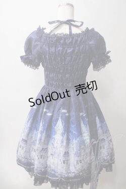 画像2: Angelic Pretty / Castle Mirageワンピース  紺 Y-25-06-03-113-AP-OP-SZ-ZY