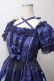 画像3: Angelic Pretty / Castle Mirageワンピース  紺 Y-25-06-03-113-AP-OP-SZ-ZY (3)