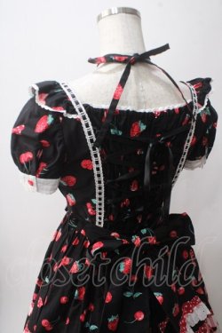 画像5: Angelic Pretty / Strawberry Parlourワンピース  黒 Y-25-06-03-115-AP-OP-AS-ZY