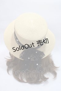 axes femme / レースリボンカンカン帽   Y-25-06-03-016-AX-AC-SZ-ZT