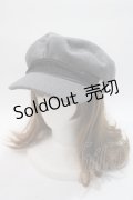 axes femme / キャスケット  グレー Y-25-06-03-017-AX-AC-SZ-ZY