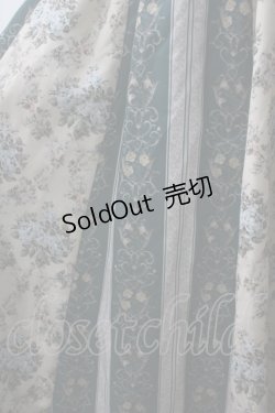 画像3: axes femme / オーナメント×花柄切替スカート M Dグリーン Y-25-06-03-133-AX-SK-SZ-ZY