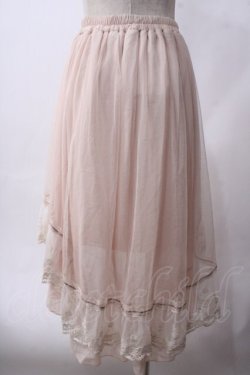 画像2: axes femme POETIQUE / フィッシュテールチュールスカート M 生成り Y-25-06-03-138-AX-SK-SZ-ZY