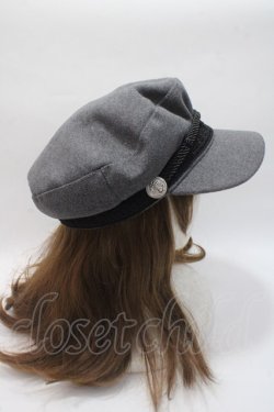 画像3: axes femme / キャスケット  グレー Y-25-06-03-017-AX-AC-SZ-ZY