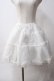 画像1: Angelic Pretty / オーガンジーパニエ  白 Y-25-06-03-147-AP-SK-SZ-ZY (1)