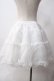 画像2: Angelic Pretty / オーガンジーパニエ  白 Y-25-06-03-148-AP-SK-SZ-ZY (2)