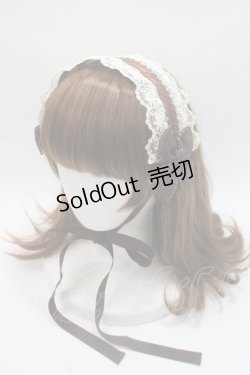 画像1: MAM MAXICIMAM / ミラクルスウィート ラ・クラルテ ヘッドドレス  ブラウン Y-25-06-03-018-LO-AC-SZ-ZY