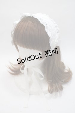 画像1: Innocent World / トーションレースヘッドドレス  生成り Y-25-06-03-020-IW-AC-SZ-ZY