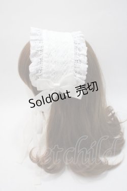 画像2: Innocent World / トーションレースヘッドドレス  生成り Y-25-06-03-020-IW-AC-SZ-ZY