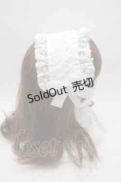 画像3: Innocent World / トーションレースヘッドドレス  生成り Y-25-06-03-020-IW-AC-SZ-ZY